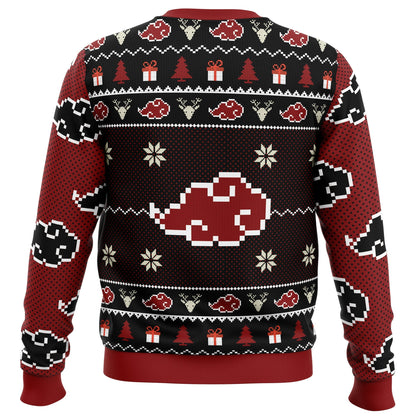 Chibi Akatsuki Naruto Ugly Christmas Sweater - WeCustomit