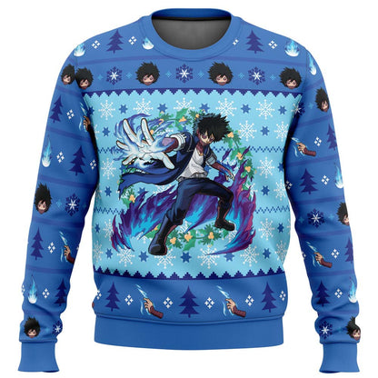 Christmas Dabi My Hero Academia Ugly Christmas Sweater - WeCustomit