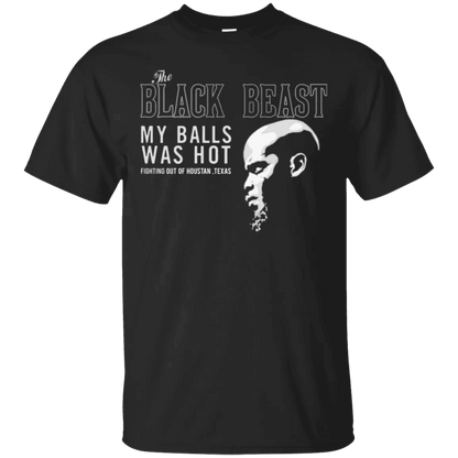 Derrick Lewis The Black Beast My Balls Was Hot Shirt - WeCustomit