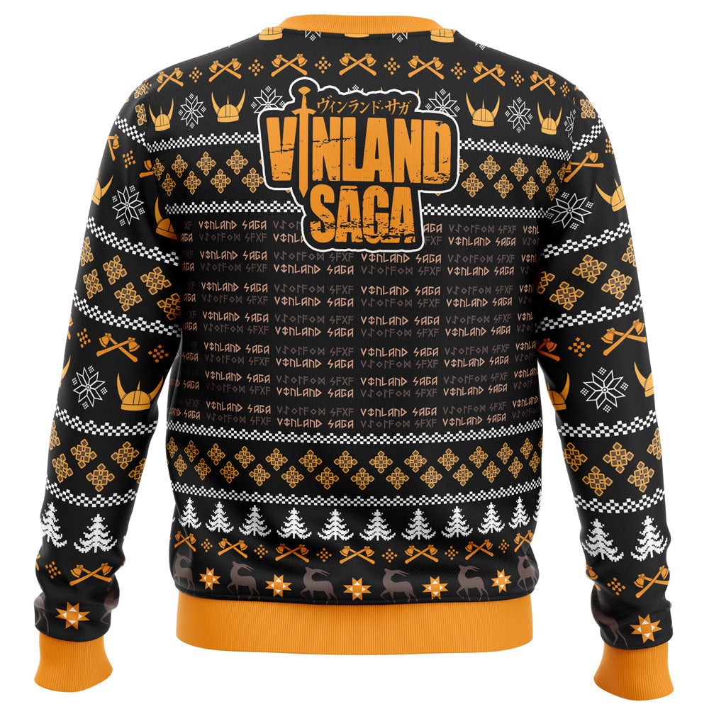 Falalala Valahalla Vinland Saga Christmas Sweater - WeCustomit