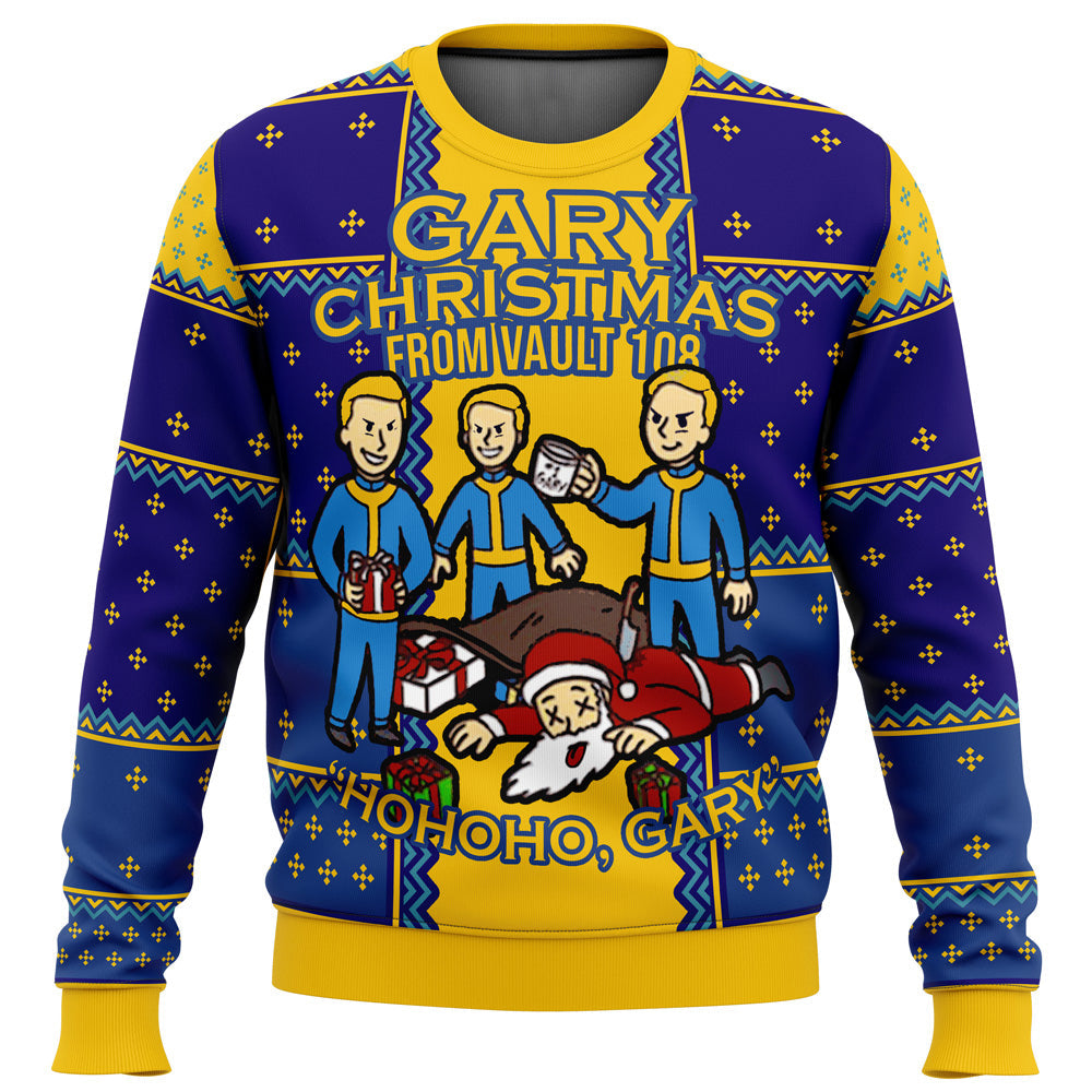 Fallout Gary Ugly Christmas Sweater - WeCustomit
