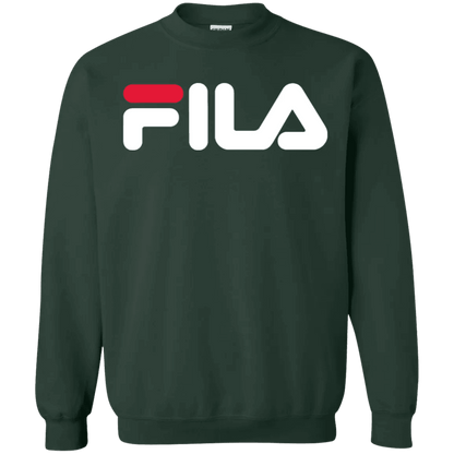 Fila Sweater Red White Logo - WeCustomit
