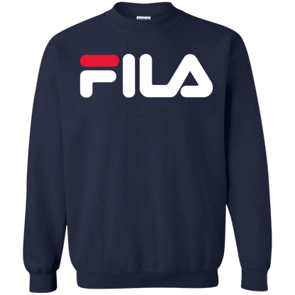 Fila Sweater Red White Logo - WeCustomit