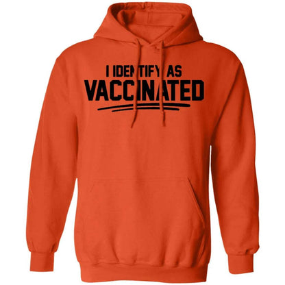 I Identify As Vaccinated Hoodie Light - WeCustomit