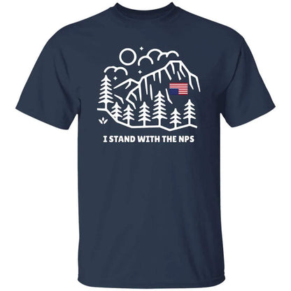 I Stand With The NPS National Park Support Shirt - WeCustomit