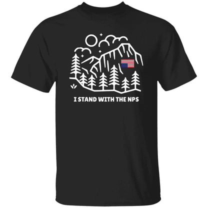 I Stand With The NPS National Park Support Shirt - WeCustomit