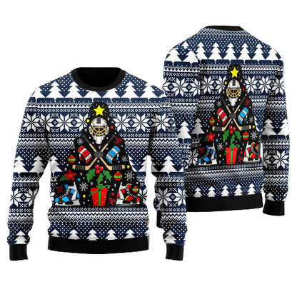 Hockey Ugly Christmas Sweater For Men & Women Christmas Gift Sweater US1176 - WeCustomit