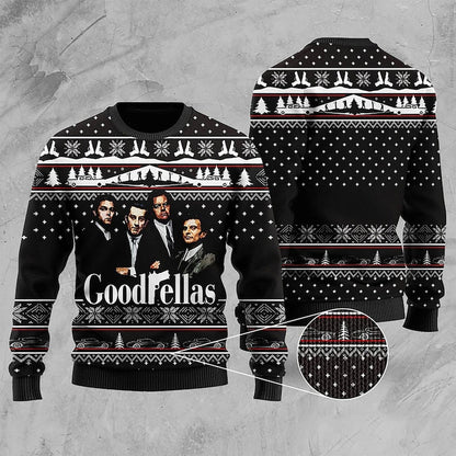 Goodfellas Ugly Christmas Sweater For Men & Women Christmas Gift Sweater CEE020 - WeCustomit