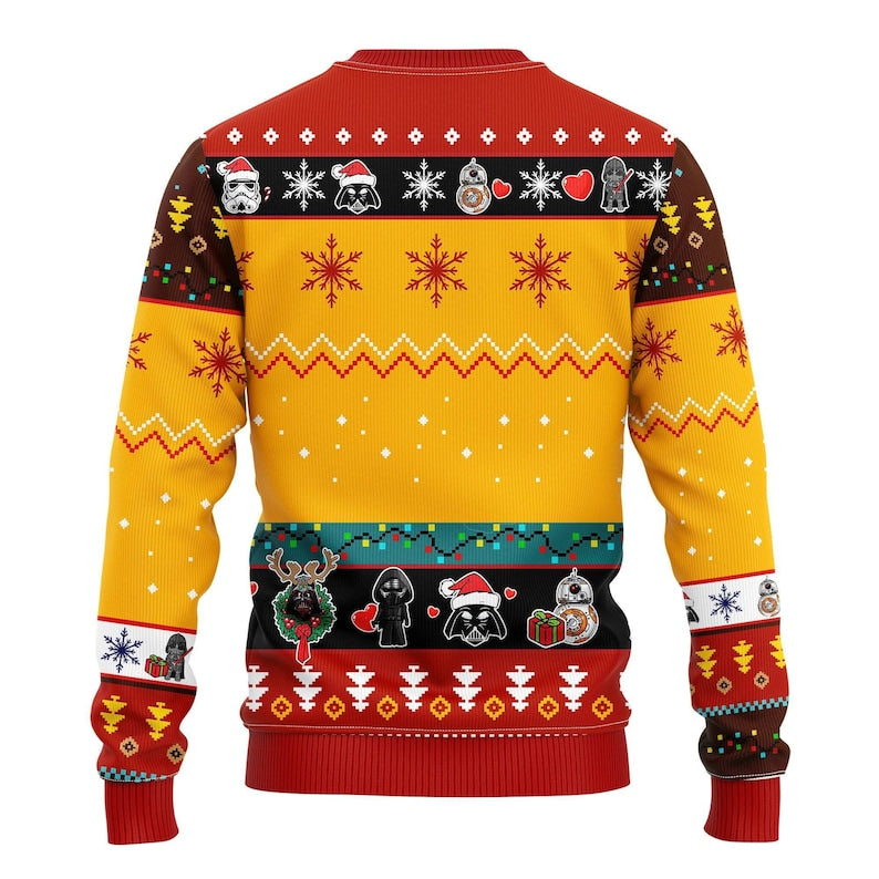Trooper Da.rth Va.der And Friends Ugly Christmas Sweater For Men & Women Christmas Gift Sweater US3888 - WeCustomit