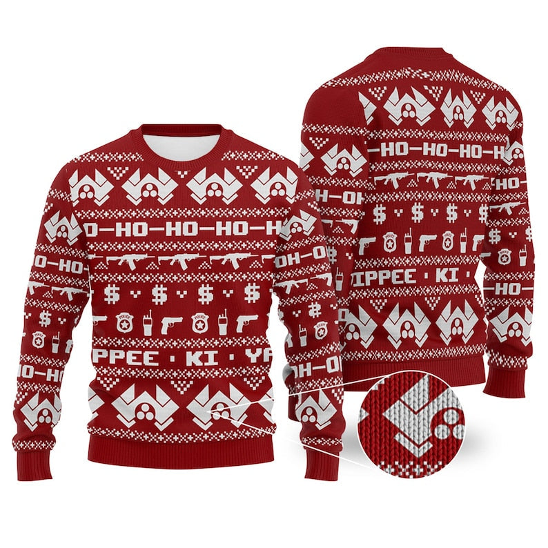 Nakatomi Plaza Ugly Christmas Sweater For Men & Women Christmas Gift Sweater US4501 - WeCustomit