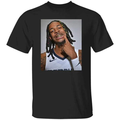 Ja Morant Gold Teeth Shirt - WeCustomit