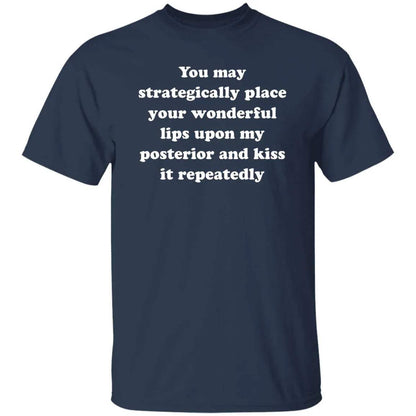 Johnny Depp You May Strategically Place Your Wonderful Lips Shirt - WeCustomit