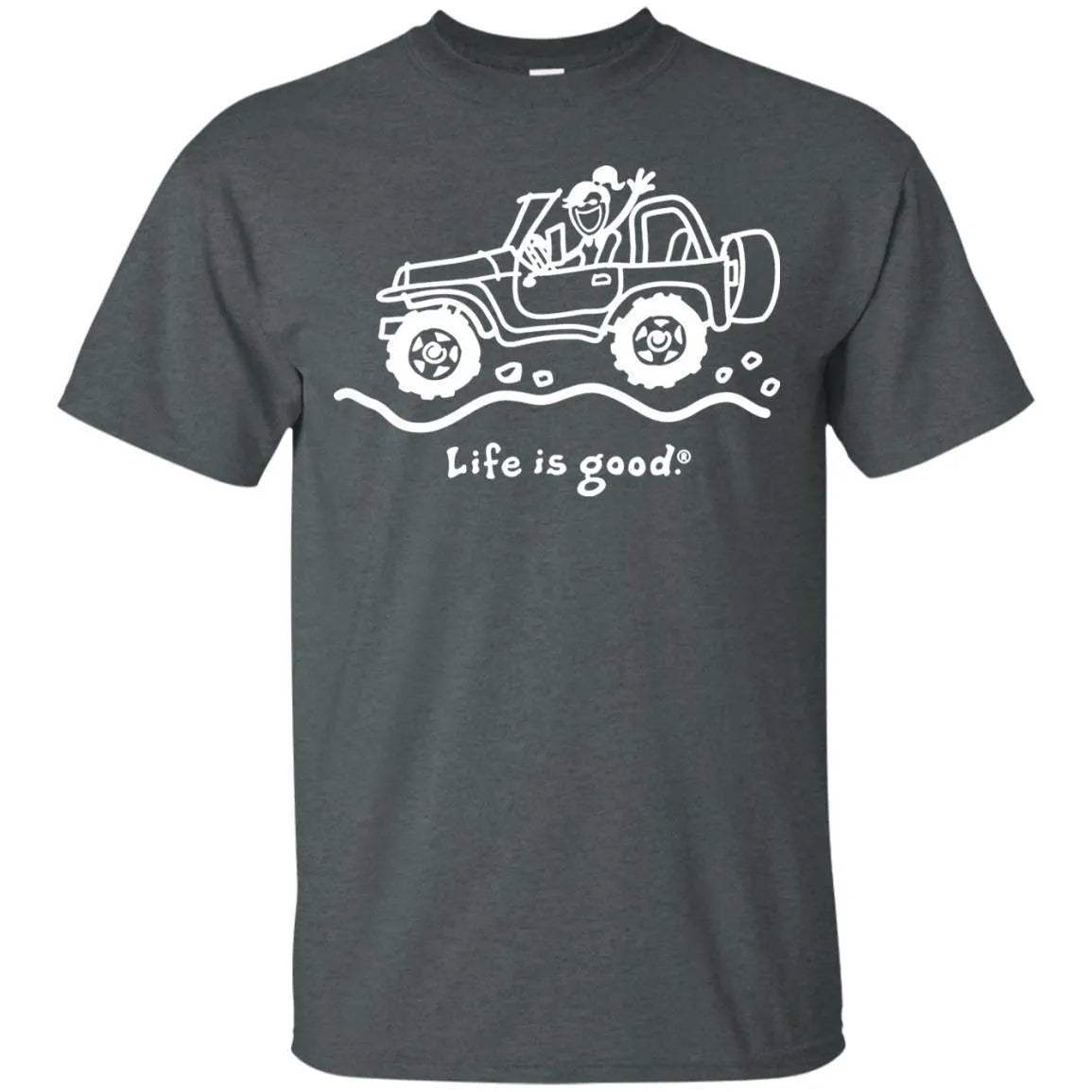 Life Is Good Jeep Shirt For Women - WeCustomit