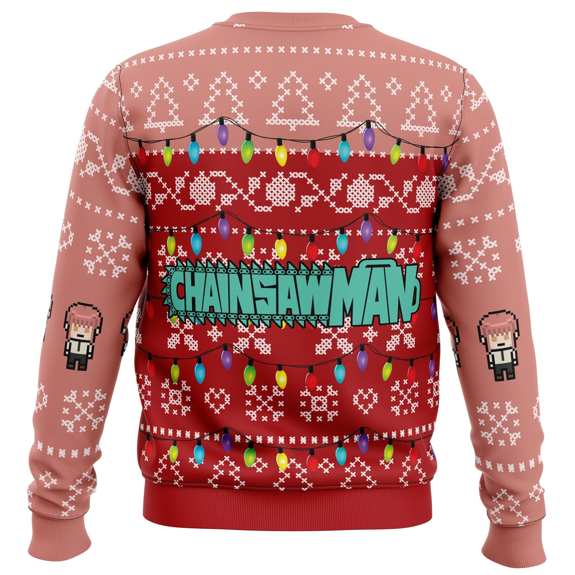 Makima Chainsaw Man Ugly Christmas Sweater - WeCustomit