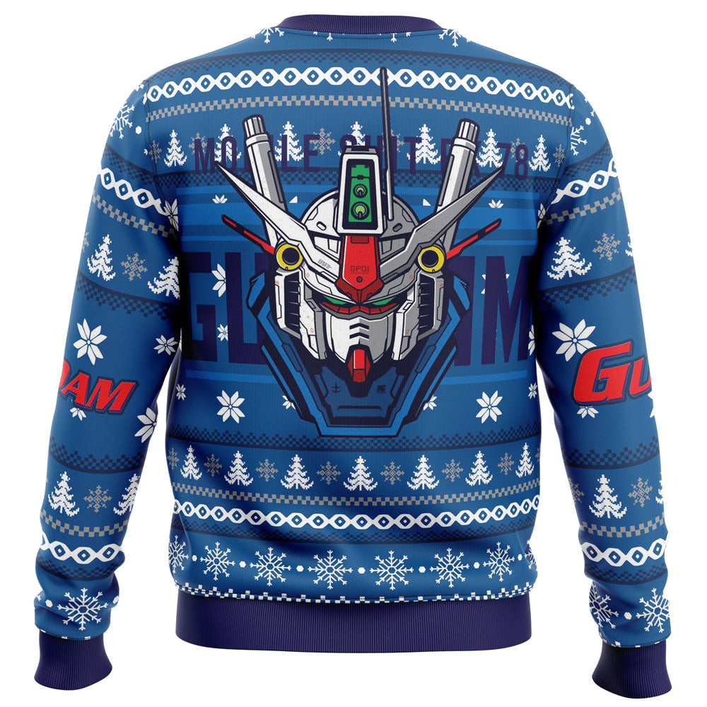 Mobile Suit RX 78 Gundam Ugly Christmas Sweater - WeCustomit