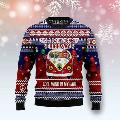 Elephant Hippie Girl Ugly Christmas Sweater For Men & Women Christmas Gift Sweater US3344 - WeCustomit