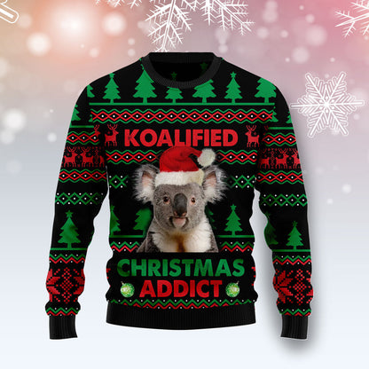 Koala Koalified Ugly Christmas Sweater For Men & Women Christmas Gift Sweater US3457 - WeCustomit