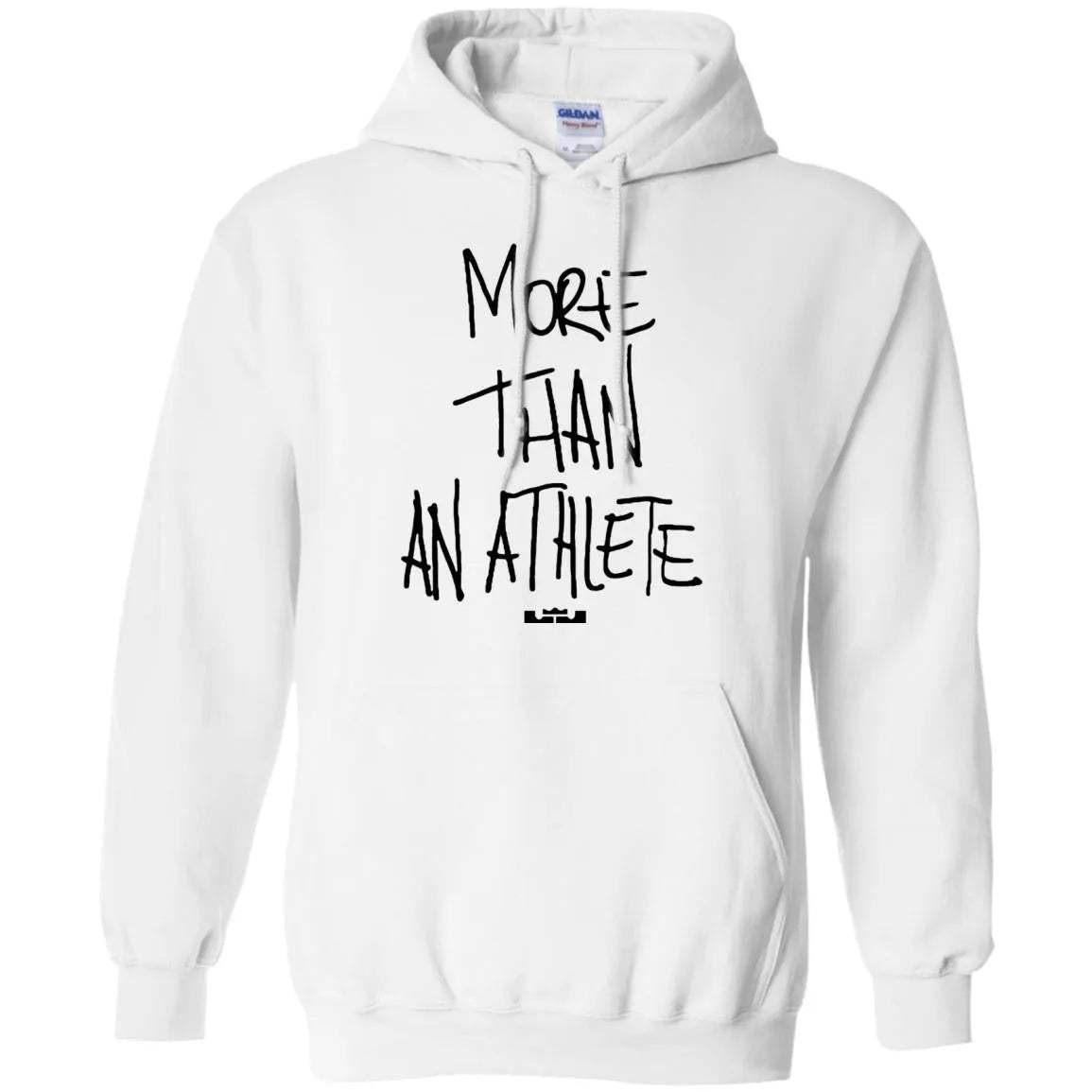 More Than An Athlete Hoodie Light - WeCustomit