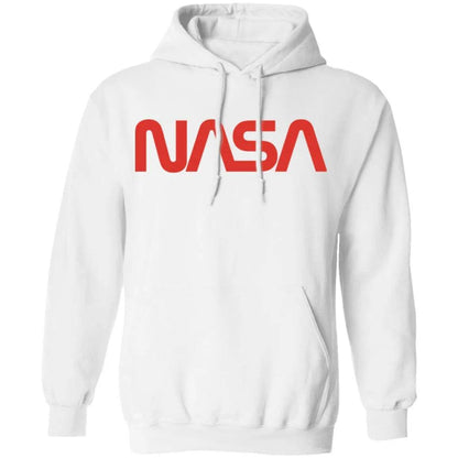 Nasa Hoodie Mens Red - WeCustomit