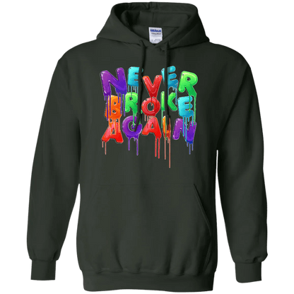 Never Broke Again Hoodie Colorful - WeCustomit