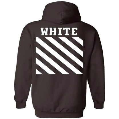 Off White Hoodie White - WeCustomit