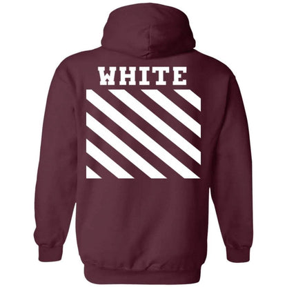 Off White Hoodie White - WeCustomit