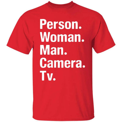 Person Woman Man Camera TV T Shirt - WeCustomit