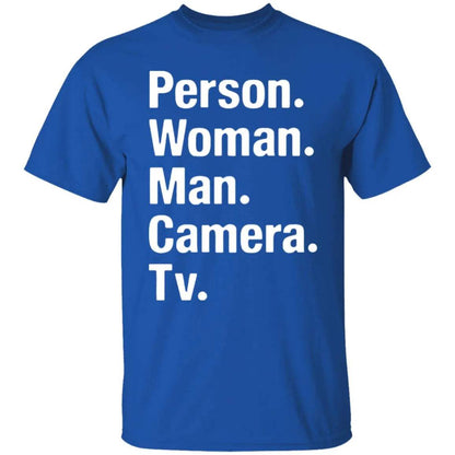 Person Woman Man Camera TV T Shirt - WeCustomit