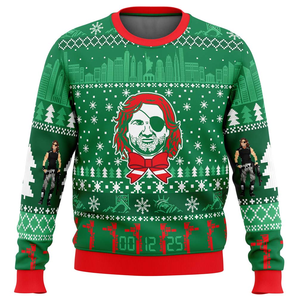 Russell for the Holidays Escape in New York Ugly Christmas Sweater - WeCustomit