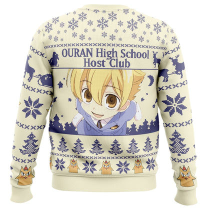Santa, How Much Do I Have To Pay You Ouran High School Host Club Ugly Christmas Sweater - WeCustomit