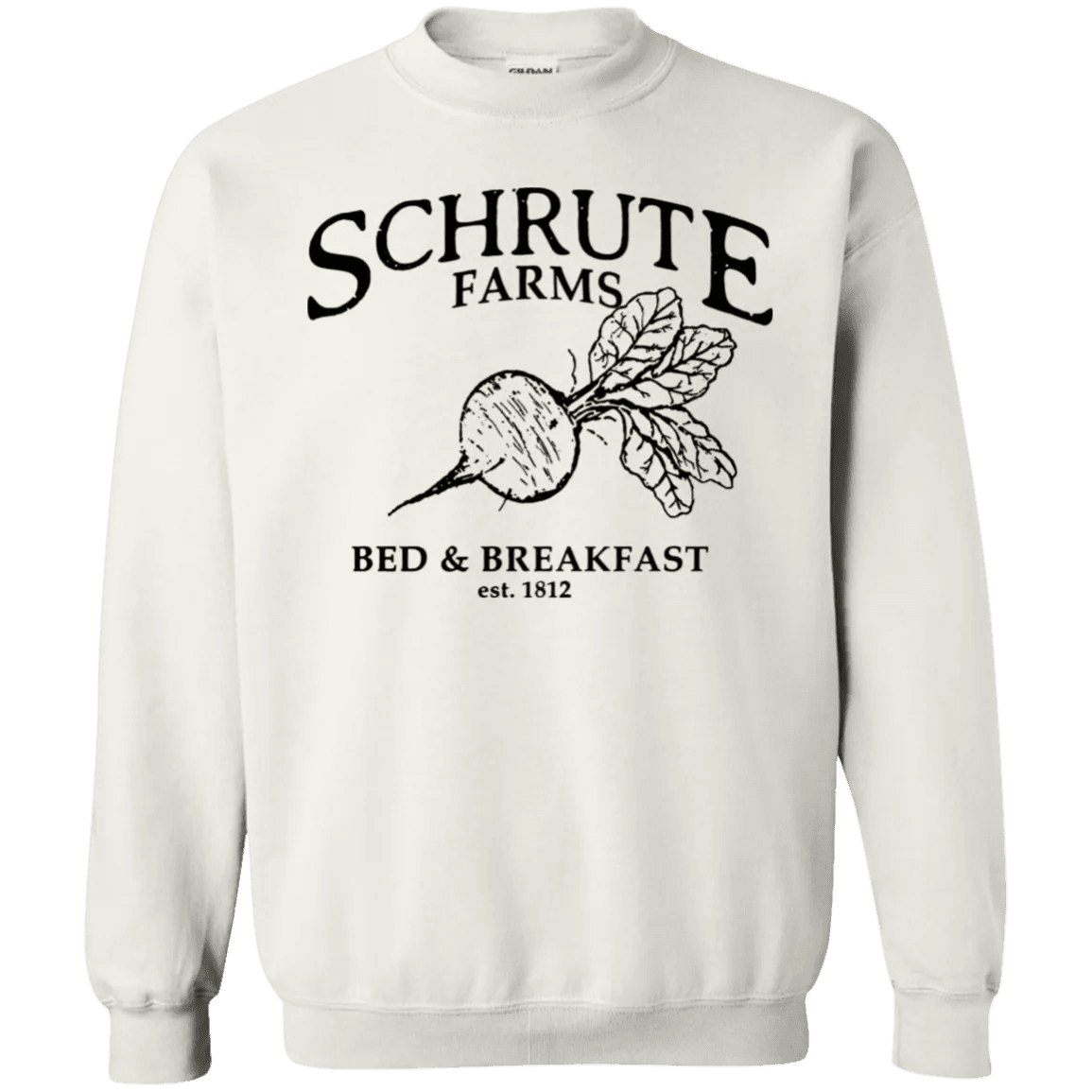 Schrute Farms Bed And Breakfast Est 1812 Sweater - WeCustomit