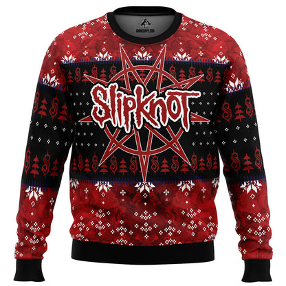 Slipknot Ugly Christmas Sweater - WeCustomit