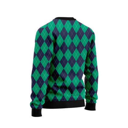 Santa Golfer Ugly Christmas Sweater For Men & Women Christmas Gift Sweater US2502 - WeCustomit