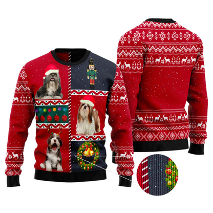 Vintage Ugly Christmas Sweater For Men & Women Christmas Gift Sweater US3358 - WeCustomit