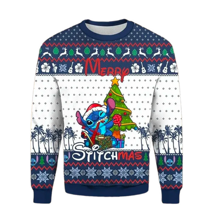 Merry Christmas Ugly Christmas Sweater For Men & Women Christmas Gift Sweater PT1348 - WeCustomit
