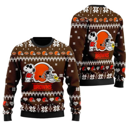 Cute The Sno.opy Ugly Christmas Sweater For Men & Women Christmas Gift Sweater PT1488 - WeCustomit