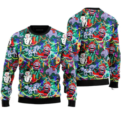 The Nutcracker Pattern Ugly Christmas Sweater For Men & Women Christmas Gift Sweater US3936 - WeCustomit