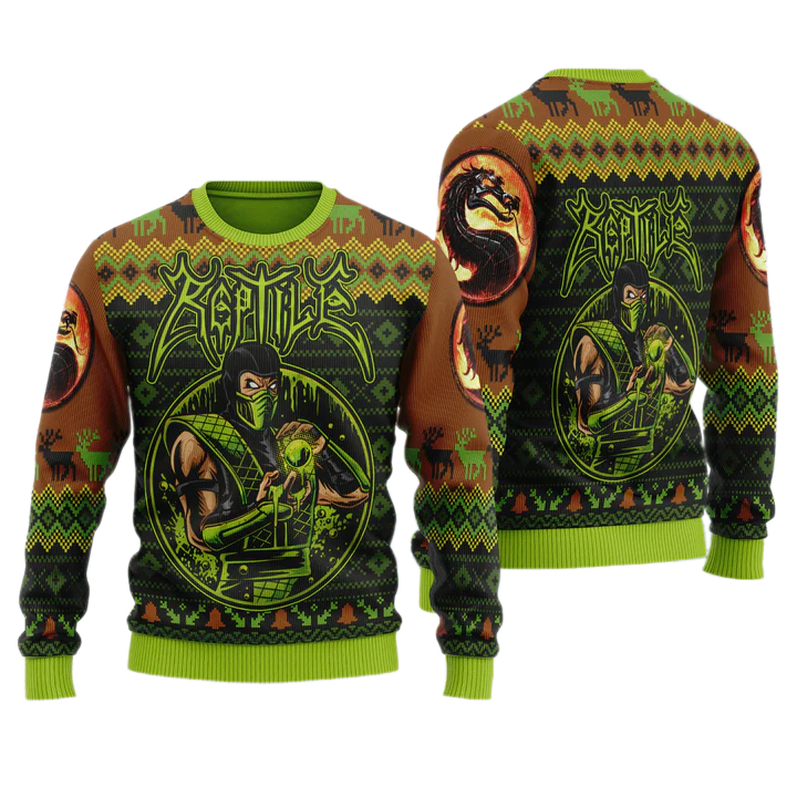 Mortal Kombat Unisex Ugly Christmas Sweater For Men & Women Christmas Gift Sweater US4020 - WeCustomit