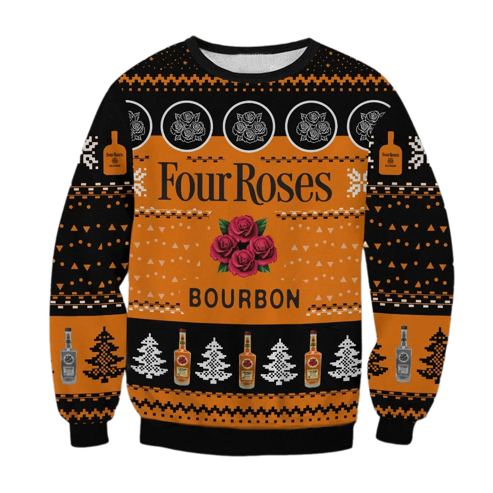 Unisex FR 3D Ugly Christmas Sweater For Men & Women Christmas Gift Sweater BH1145 - WeCustomit