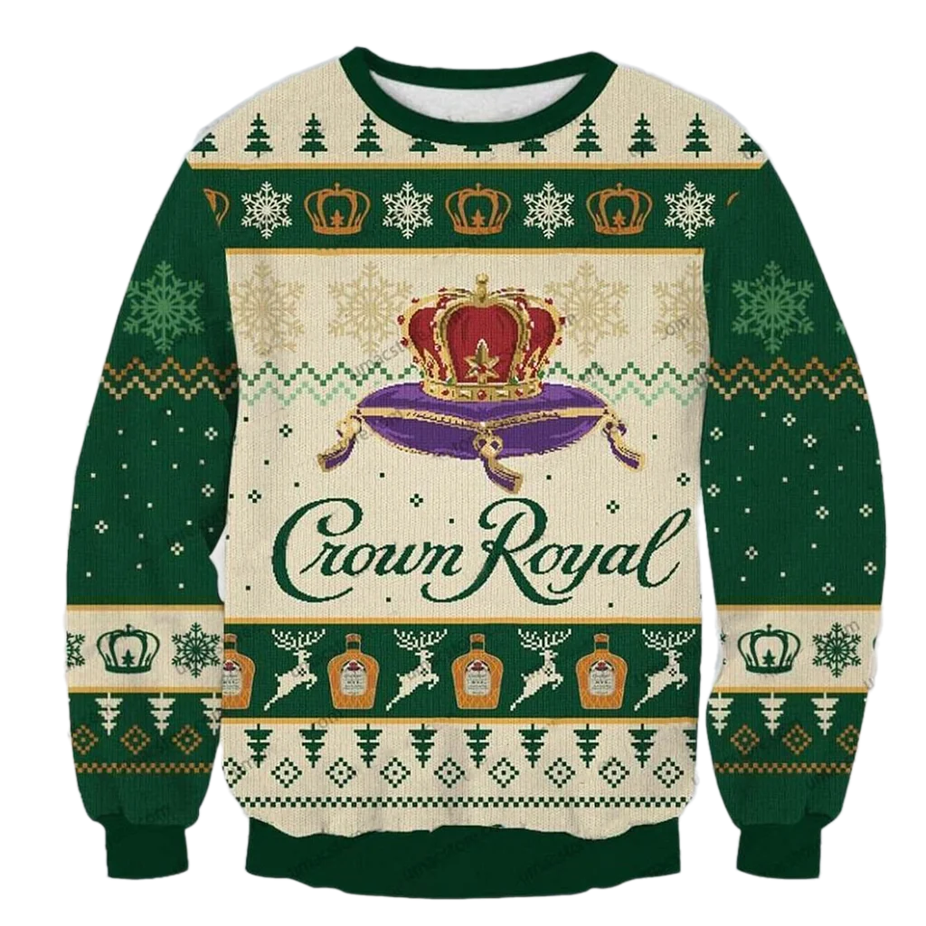 Unisex CR 3D Ugly Christmas Sweater For Men & Women Christmas Gift Sweater BH1303 - WeCustomit