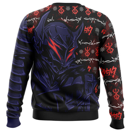 Struggler Berserk Ugly Christmas Sweater - WeCustomit