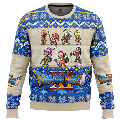 Team Quest Dragon Quest Ugly Christmas Sweater - WeCustomit