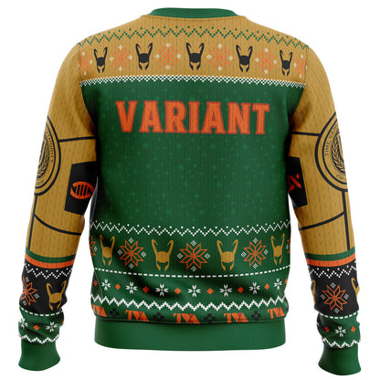 The Christmas Variant Loki Ugly Christmas Sweater - WeCustomit