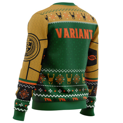 The Christmas Variant Loki Ugly Christmas Sweater - WeCustomit