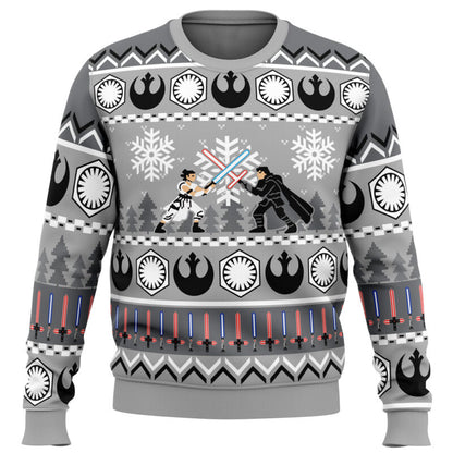 The Rise Of The Holidays Star Wars Ugly Christmas Sweater - WeCustomit