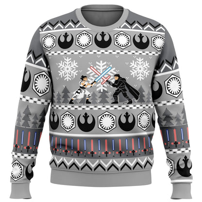 The Rise Of The Holidays Star Wars Ugly Christmas Sweater - WeCustomit