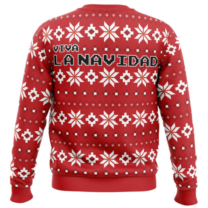 Viva La Navidad Santa Che Guevarra Ugly Christmas Sweater - WeCustomit