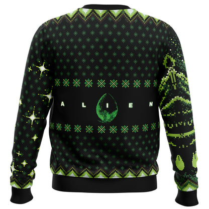 Xenomorph Alien Ugly Christmas Sweater - WeCustomit