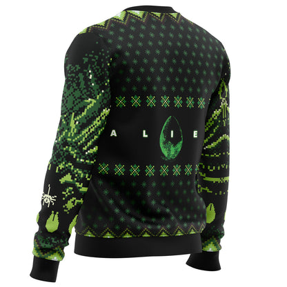 Xenomorph Alien Ugly Christmas Sweater - WeCustomit