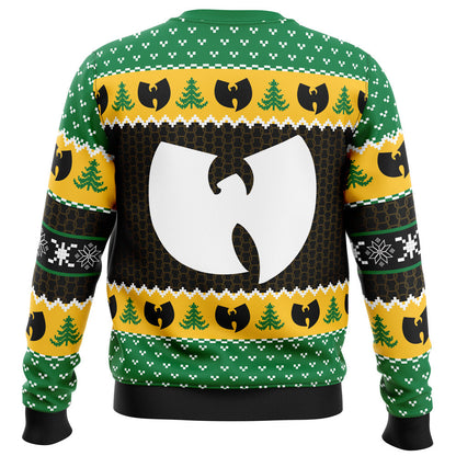 Yah It's Christmas Time Yo Wu Tang Clan Ugly Christmas Sweater - WeCustomit